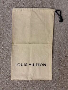 Louis Vuitton drawstring dust bag